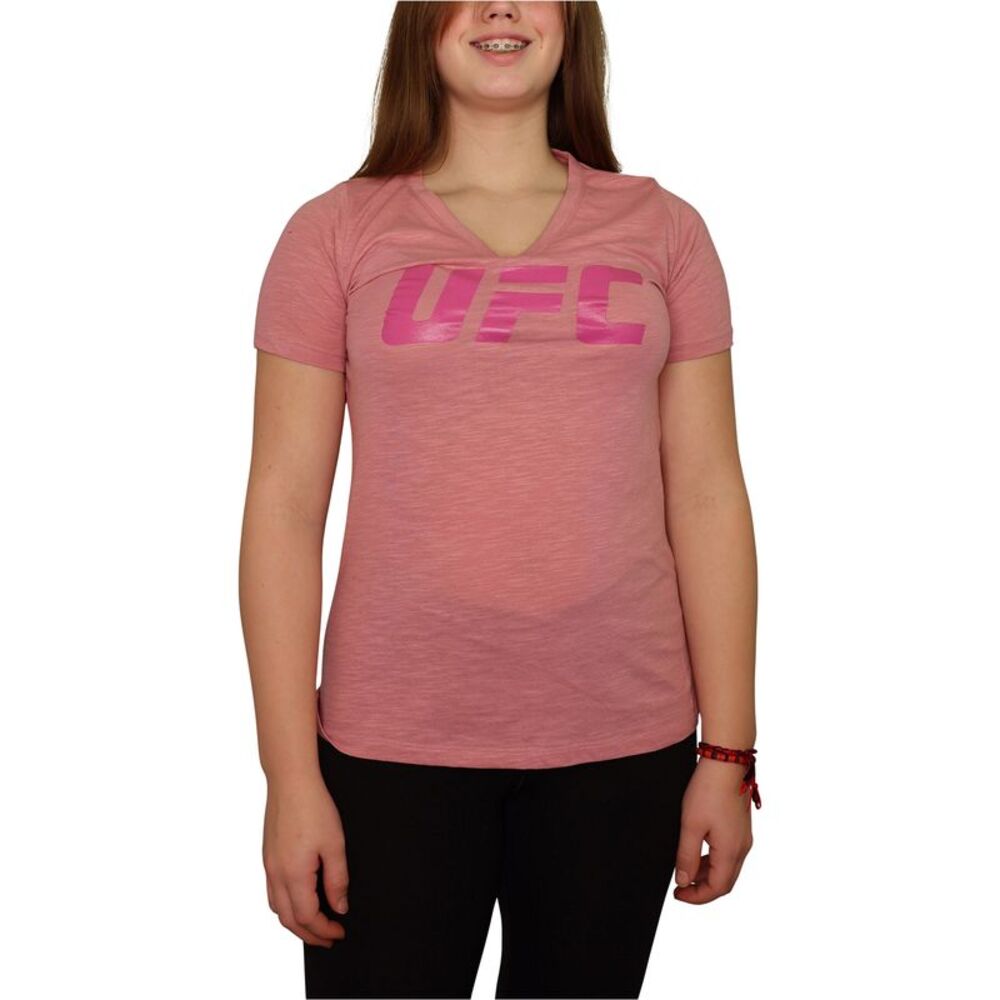UFC Womens Logo Graphic T-Shirt, NWT